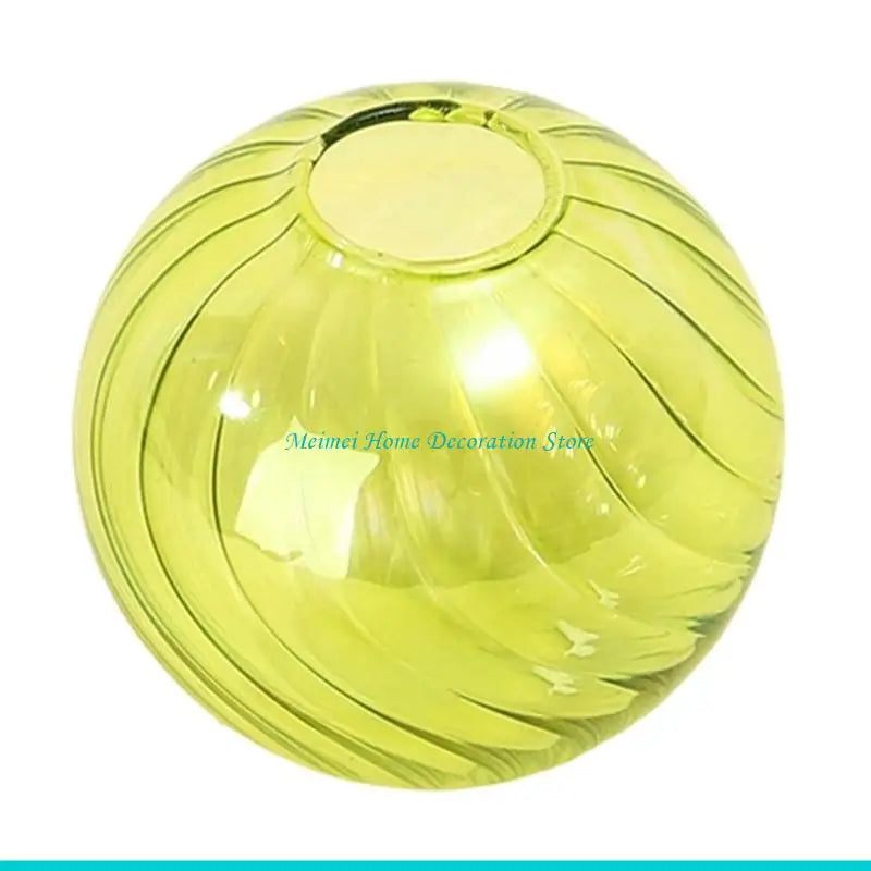 vase verre rayures horizontales moderne fleurs artificielles vert rose violet beige