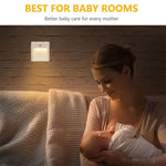 lampe nuit sensorielle mouvement blanc moderne adhésif auto on led économieénergie chambreescalier