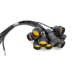 support lampe e27 fil led étanche ip67 20cm 30cm 50cm 100cm 200cm adhésif noir