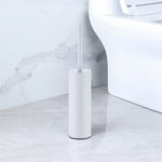 brosse wc inoxydable moderne blanche noire argent or support mural pieds