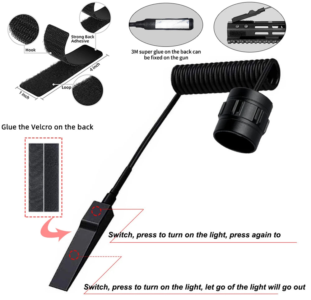lampe torche rechargeable led intense noire aluminium outdoor autodéfense camping 30w usb