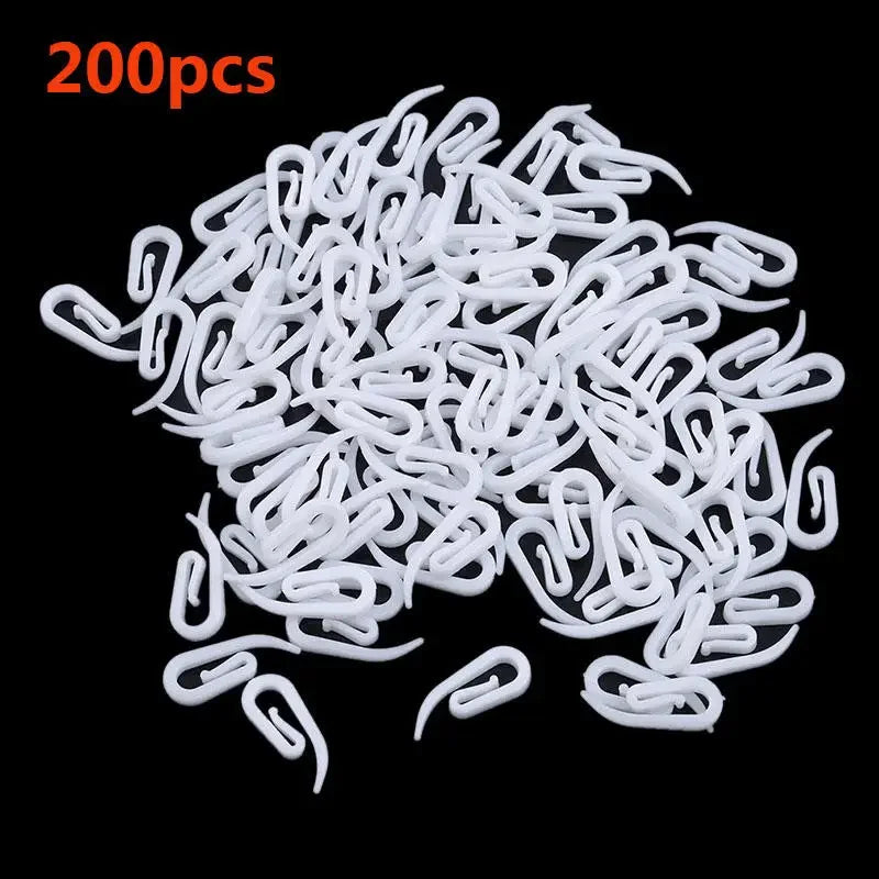 clips rideau blancs modernes fenêtres 100pcs 200pcs 500pcs accessoire décoration