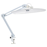 lampe led blanc minimaliste 50cm 117led pince ajustable intensité variable moderne