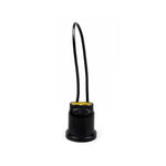 ampoule vis e27 moderne orange noir support filaire certification étanche haute température