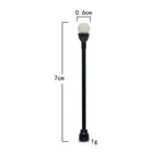 lampe miniature artificielle noire décoration maison bricolage artisanal classique moderne chambre