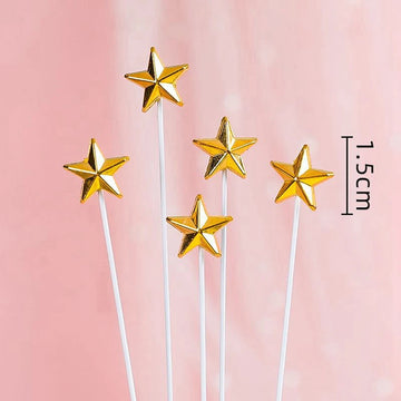 décoration gâteau anniversaire arc ciel étoiles nuages figurines licorne fille étoiles dorées ballons