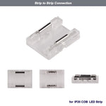 rubans led jaune blanc moderne clips connecteurs câbles alimentation 24v ip20 1000mm 2000mm 3000mm