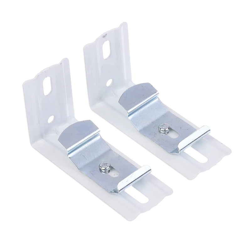supports fixation mur blanc moderne eyelets accessoires stores rideaux enroulement