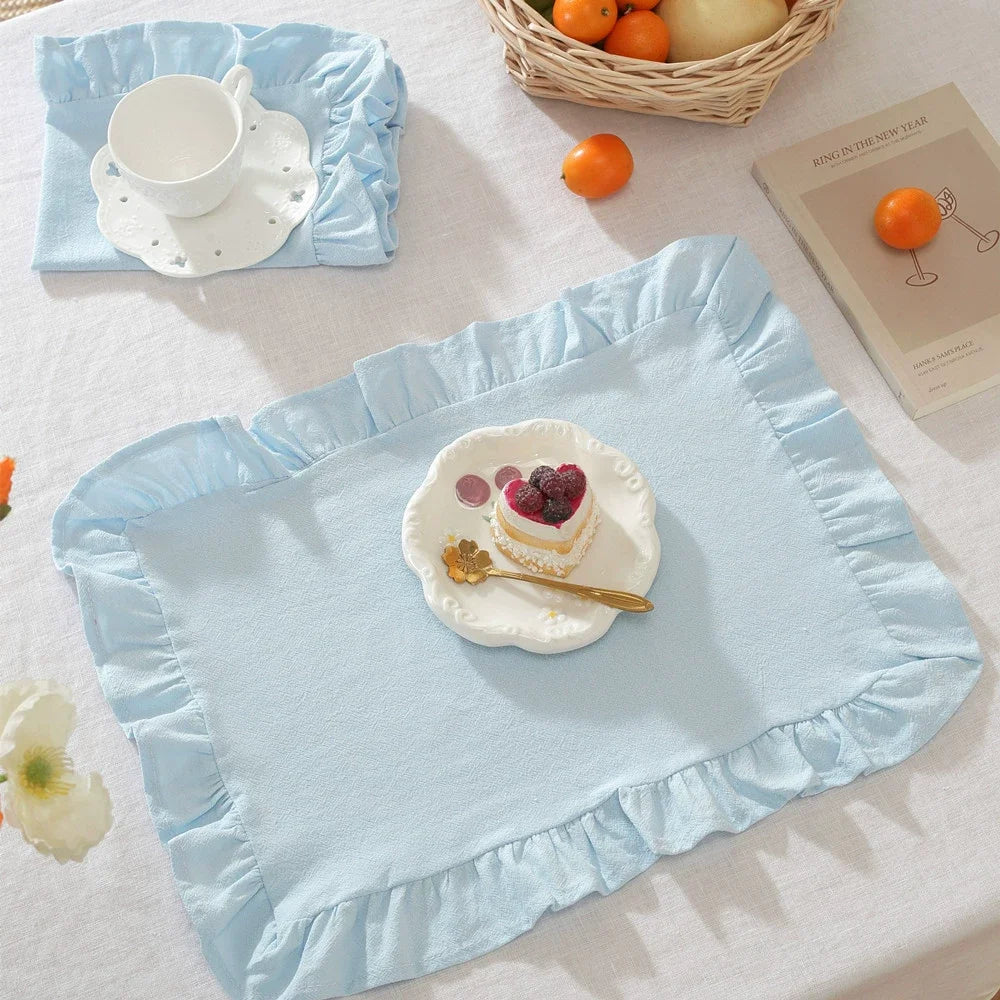 serviettes table coton blanc douces classiques maison mariage festives 14x20 inches