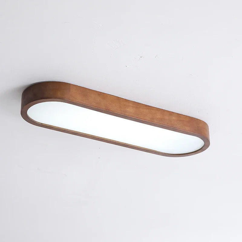 lampe moderne bois naturel finition lisse dimmable blanc minimaliste