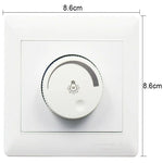 interrupteur éclairage blanc moderne réglable luminosité 15w 80w abs certification brightness controller