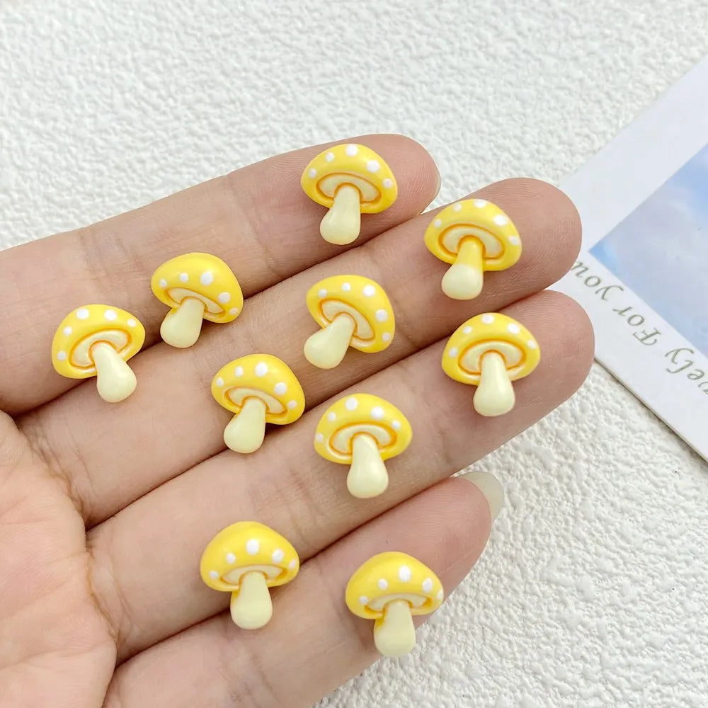 boutons manchette résine rouge rose jaune bleu clair points blancs décoratifs enfantins 14+