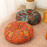 coussin ethnique motif floral géométrique bleu rouge vert beige coussin siège coussin dossier polyester