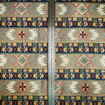 tissu jacquard ethnique coton polyester motif géométrique décoratif sac coussin rideau artisanat