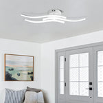 lampe led blanc minimaliste moderne éclairage intérieur salon chambre coucher