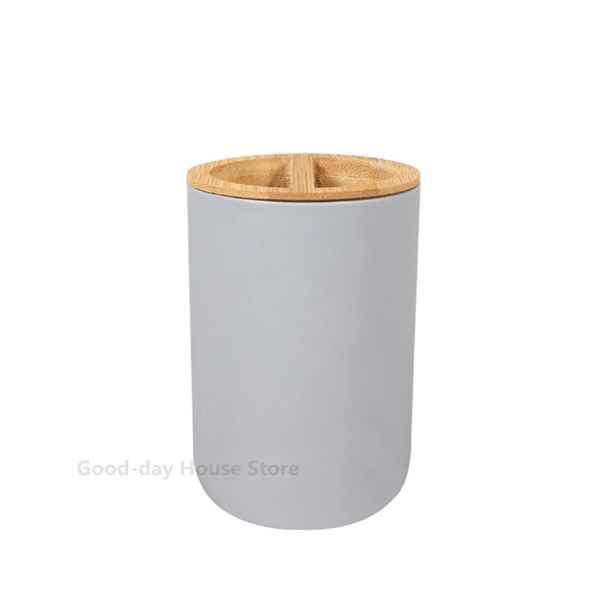 ensemble salle bain bambou distributeur savon porte brosse dents porte savon tasse noir