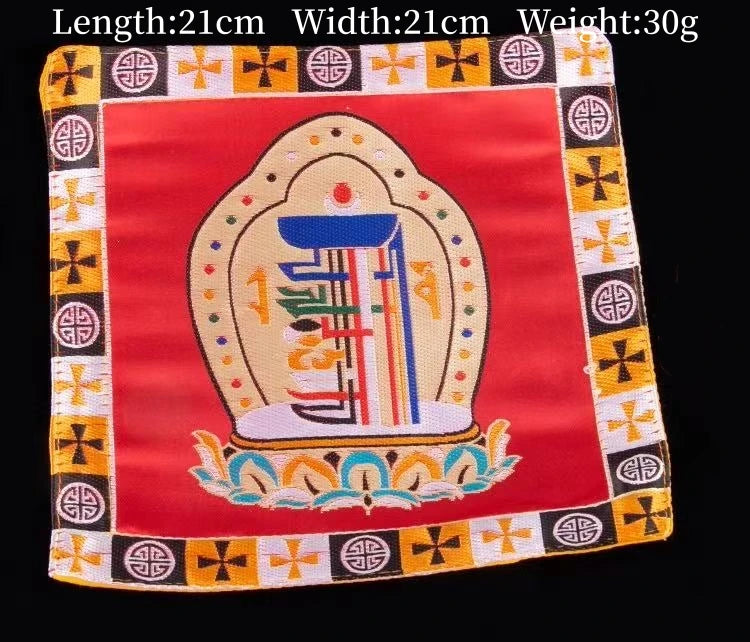 serviettes traditionnelles multicolores brodées motifs floraux géométriques opaques