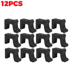 supports pots fleurs marron noir blanc texture moderne minimaliste clips adhésifsextérieurintérieur