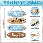 panneau decoratif mural bois motif coquillages etoiles mer bleu clair salon chambre coucher