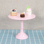 support gâteaux moderne bleu clair rose pâle blanc doré 10 12 pouces