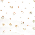 sticker mural bohème fleurs colorées adhésif salon chambre enfants decoration aquarelle opaque pvc nouveau