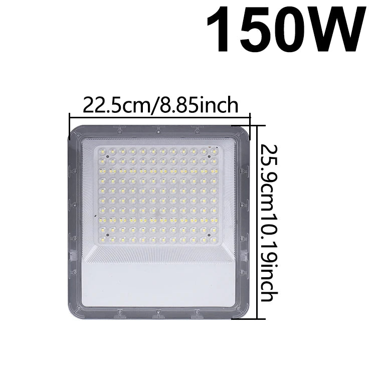 projecteur led moderne 220v ip66 blanc mat extérieur mur câble alimentation aluminium