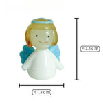figurines animaux verre transparent ours licorne ange décoration maison artisanal