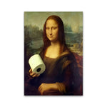 affiche murale Mona Lisa toile imprimée sans cadre classique moderne chambre salon