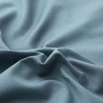 taies d'oreiller coton égyptien bleu texture satinée moderne 30x50cm 40x60cm 48x74cm 2pièces