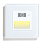 interrupteur mural led capteur mouvement sensoriel gris noir moderne tactile