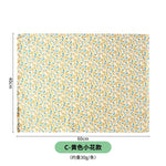 serviettes table coton fleurs modernes vert rose bleu blanc cuisine maison restaurant