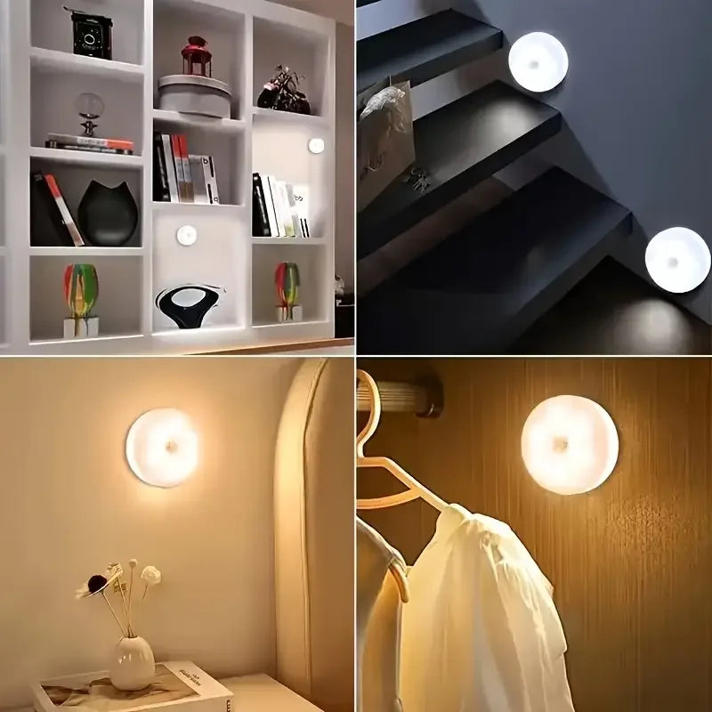 lampe led rechargeable détecteur mouvement led blanc moderne autocollante usb rechargeable