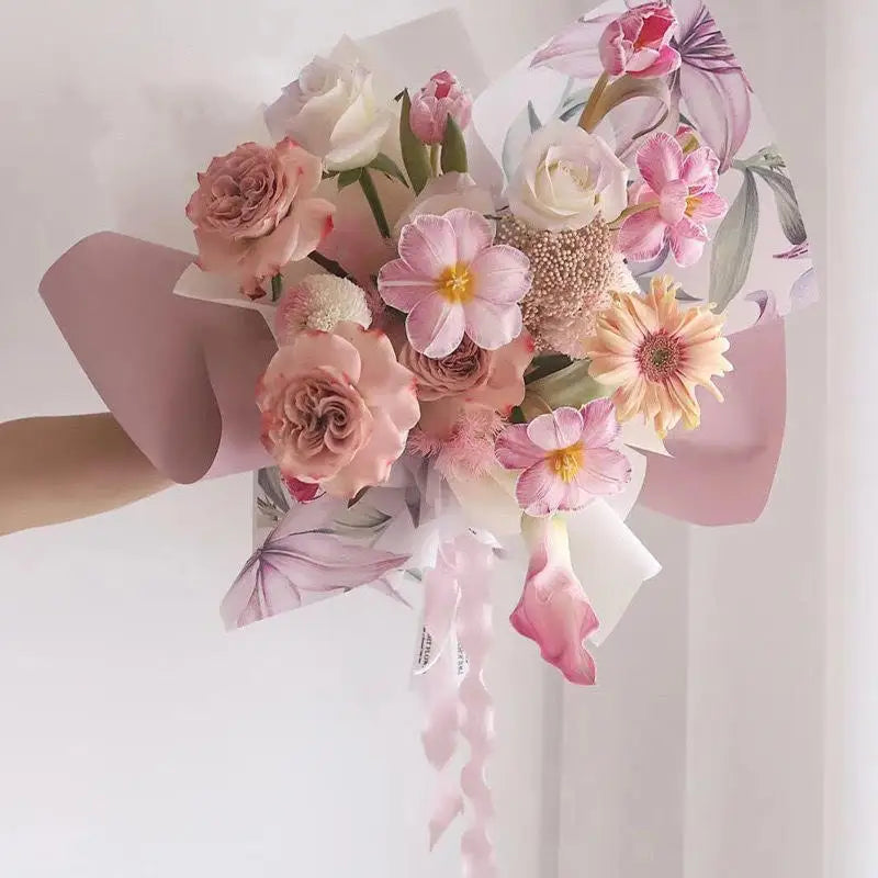 rubans plissés organza 4cm multicolores adhésifs décoration cheveux emballage fleurs 9mètres rouleau