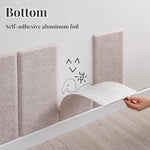Autocollant mural installé sur une tête de lit dans une chambre d'enfant