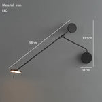lampe suspension moderne minimaliste fixation mur noir éclairage quotidien chambre cuisine salle manger