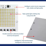projecteur led diodes blanc moderne facile diy 10w 20w 30w 50w 100w