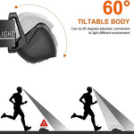 lampe frontale led rechargeable usb camping course nocturne pêche réparation bandeau ajustable moderne