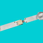 barre lumineuse led blanc moderne inclusion connecteur électrique fixations inclusées opaques lisses