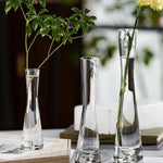 vases modernes transparents simples maison mariage 3pcs grande moyenne petite
