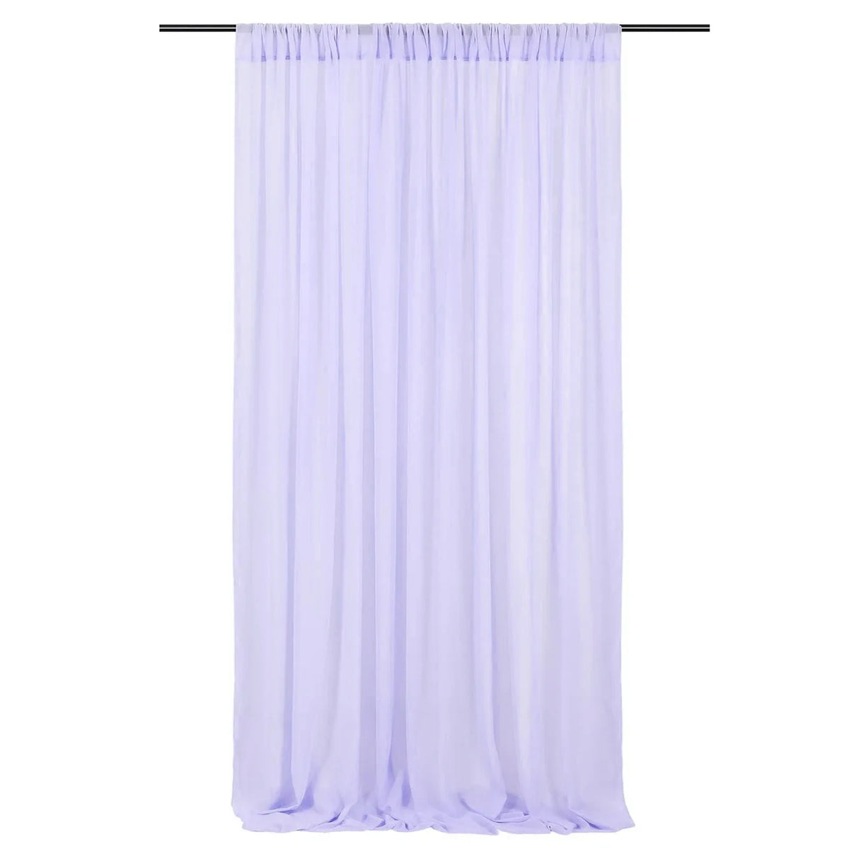 rideau moderne bleu clair uni semi opaque 150x214cm mariage anniversaire