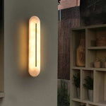 lampe murale moderne led blanc marbre hydrofuge 45cm 12w 2000lm salon chambre