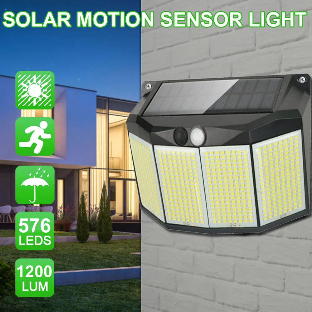lampe solaire moderne détecteur mouvement panneau solaire 18 led noir ip65 abs