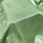 tissu brocart bambou vert rouge blanc élégant bricolage maison décor cosplay 150cm polyester