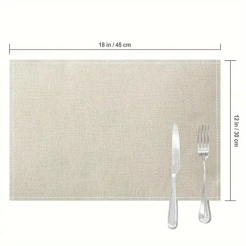 serviette table rectangulaire lin motif poisson multicolore moderne décoration cuisine enfant