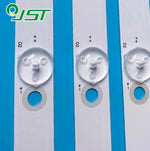 bandes rétroéclairage led blanc bleu moderne plaque fixation aluminium certyfied rohs