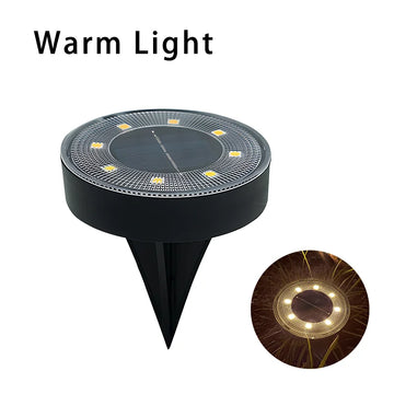 lumière solaire encastrée noire led blanche moderne jardin extérieur autonomesétalement plug in