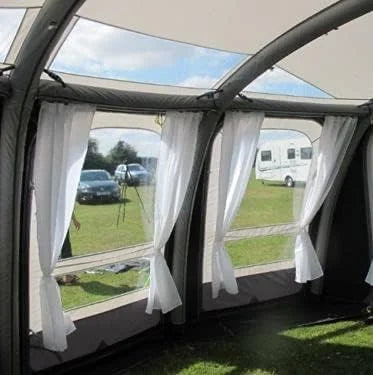 rideaux protection solaire camping car tissu opaque blanc noir gris clair moderne fonctionnel fixations