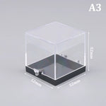 boîtes présentation transparentes modernes clips A1 A2 A3 A4 A5 A6 A7 A8 A9