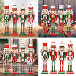 figurine noel soldat rouge vert classique cane sucre motifs floraux noel saint valentin anniversaire