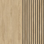 autocollants muraux 3d moderne rayures noires fond beige plaques décoratives autoadhésives pvc minimalistes